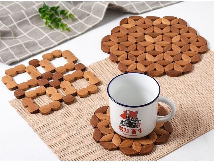 Round Wooden Pot Stand 24cm - Solid Wood Heat Resistant Table Protector for Kitchen & Dining Room - Image 4