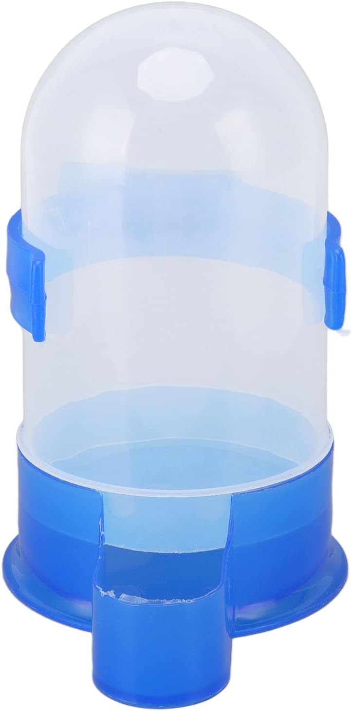 Automatic Hanging Bird Cage Waterer 1 Piece - Plastic Drinker for Quail, Tiger Skin Parrot, Lovebird, Canary and Other Birds - Image 1