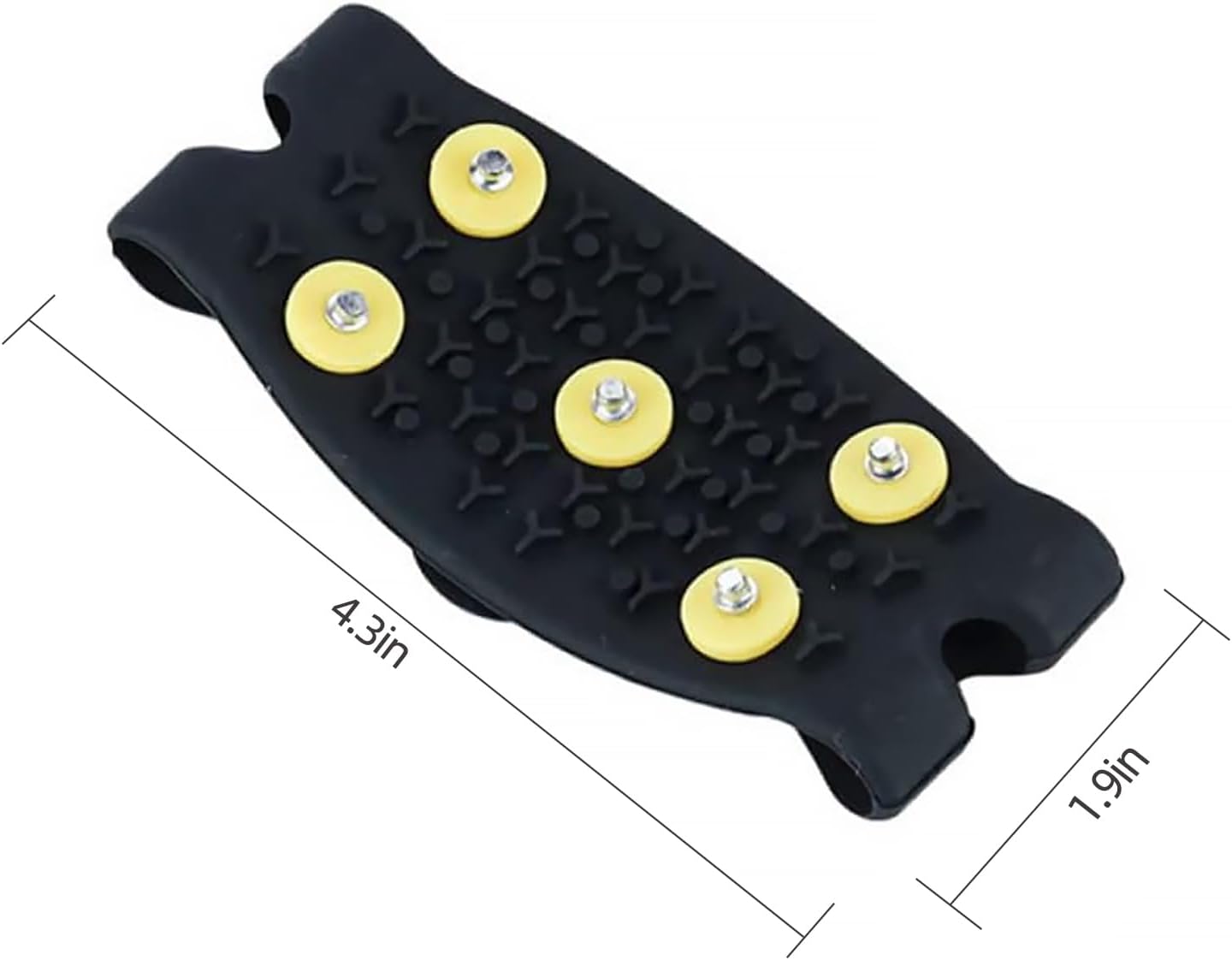 Anti-Slip Five-Claw Ice Grips for Shoes - Provides Grip for Walking Hiking Snow and Ice Adventures - Image 5