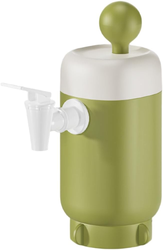 Manual Pneumatic Water Pump Green with Food-Grade Silicone Hose Suitable for Large Capacity Containers - Image 1