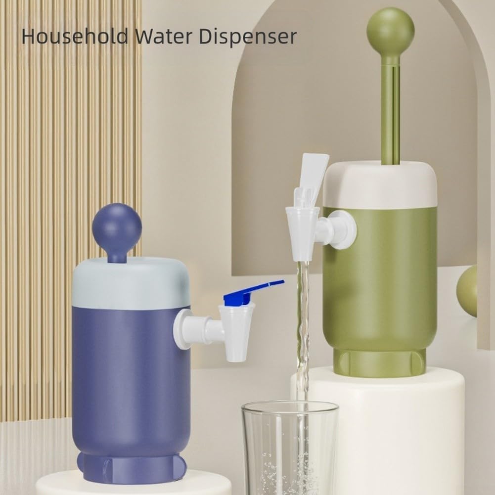 Manual Pneumatic Water Pump Green with Food-Grade Silicone Hose Suitable for Large Capacity Containers - Image 4