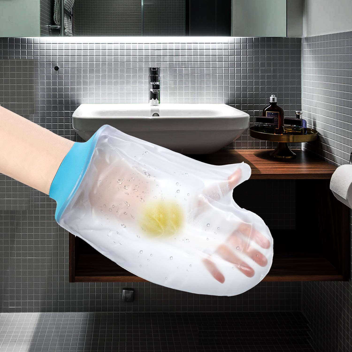 Reusable Waterproof Arm Cast Cover for Adults & Kids - 100% Watertight Protection for Plaster, Bandages or Wounds - 1 Piece - Image 5
