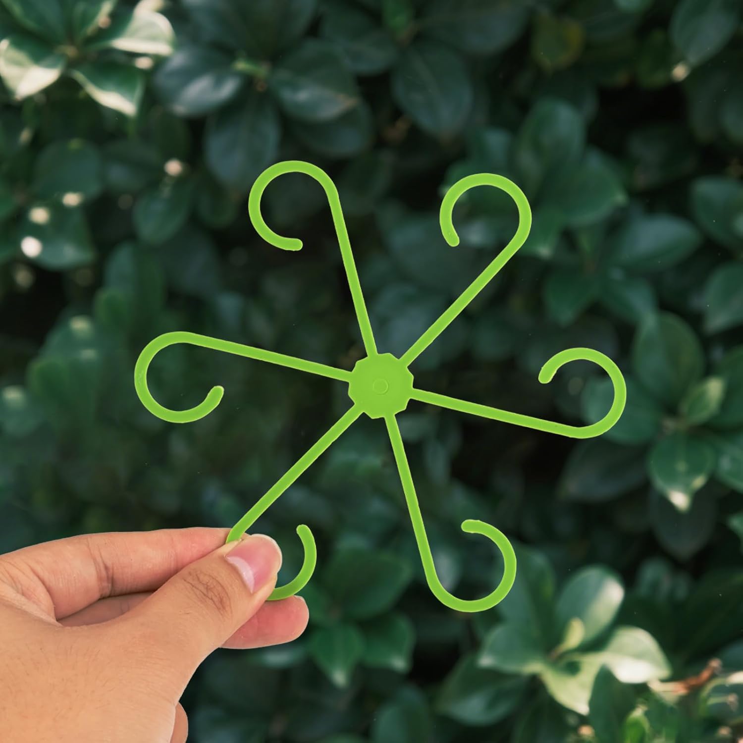 16 Pack Indoor Plant Stakes 4 Sizes 4 of Each Size Green Plant Supports for Tall Plants Monstera Plant Anchors Plant Fixing Hooks Suitable for Indoor Gardens - Image 7