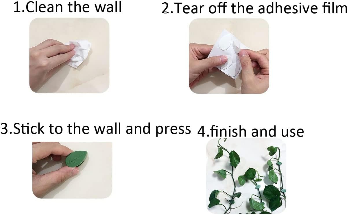 30 Pack Self-Adhesive Plant Clips Invisible Wall Hooks for Climbing Plants Trellis Support Vines Ivy Indoor Outdoor Use - Image 4