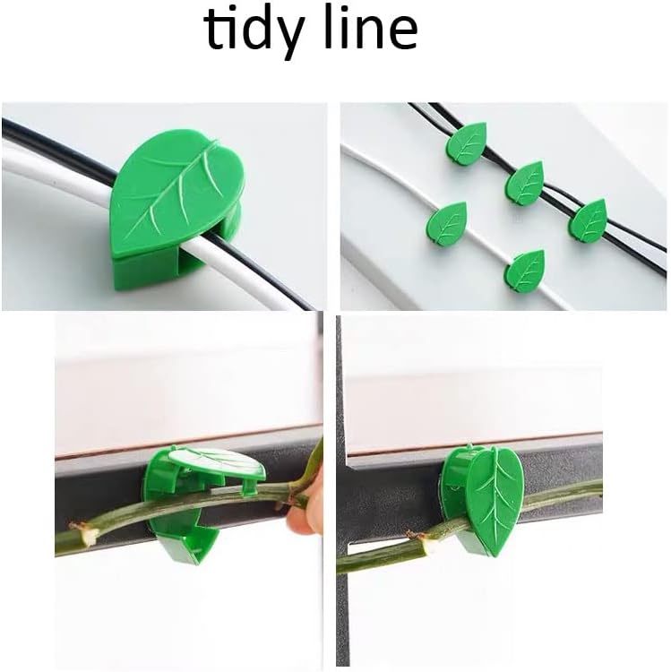30 Pack Self-Adhesive Plant Clips Invisible Wall Hooks for Climbing Plants Trellis Support Vines Ivy Indoor Outdoor Use - Image 5