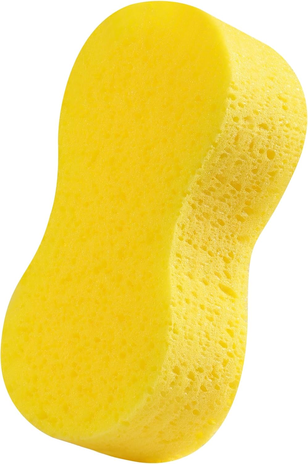 1 Piece Yellow Soft Sponge Large Car Cleaning Sponge Multifunctional Cleaning Sponge Easy to Use Thickened Foam Rubber Large Boat Shaped Sponge Suitable for Kitchen Bathroom Home Cleaning - Image 1
