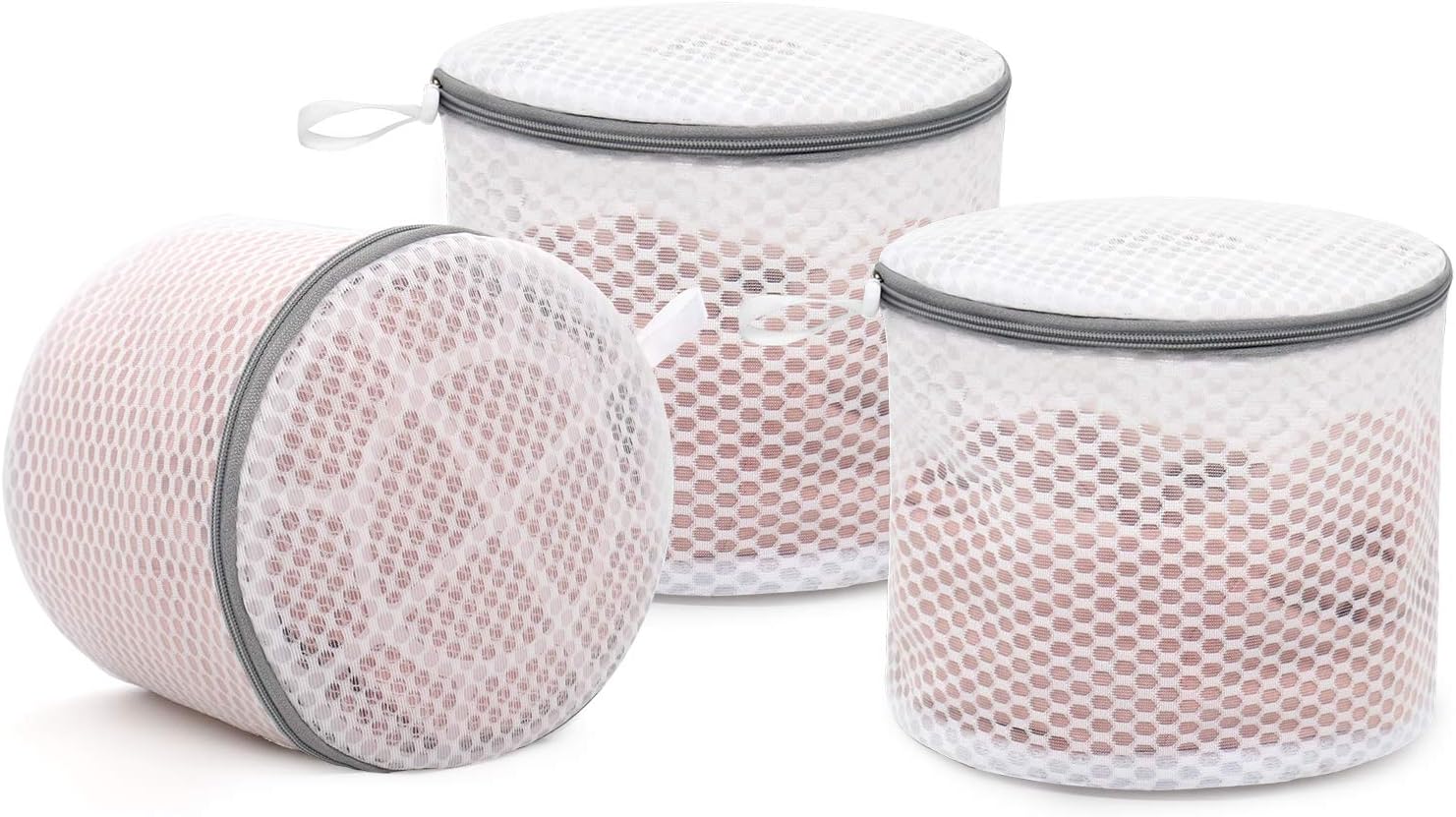 3 Pack Lingerie Wash Bags Delicate Clothing Underwear Protection Mesh Laundry Bags for Intimate Apparel - Image 1