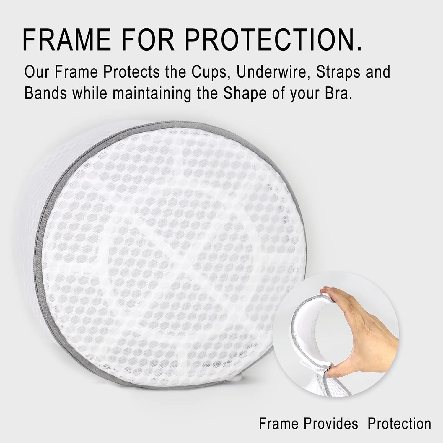 3 Pack Lingerie Wash Bags Delicate Clothing Underwear Protection Mesh Laundry Bags for Intimate Apparel - Image 3