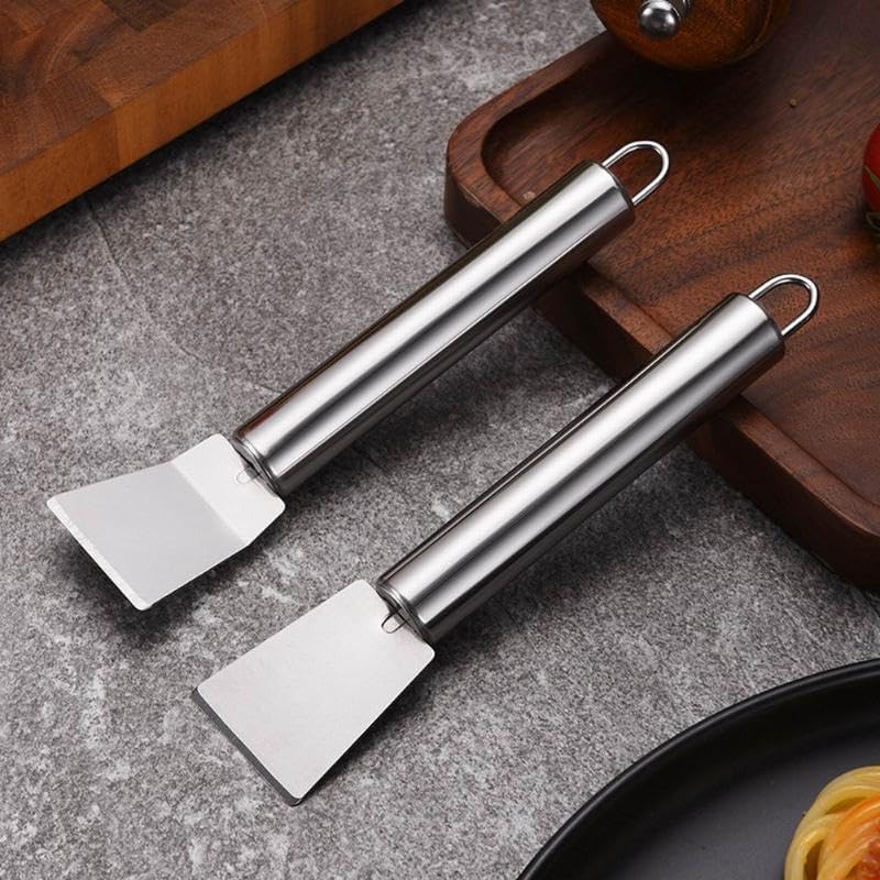 16.8cm Stainless Steel Multi-Purpose Scraper for Kitchen Cleaning and Sticker Removal - Image 2
