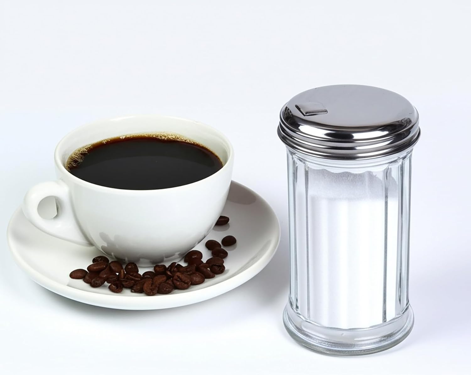 Sugar Bowl Glass Sugar Shaker Dispenser for Home Kitchen - Image 3