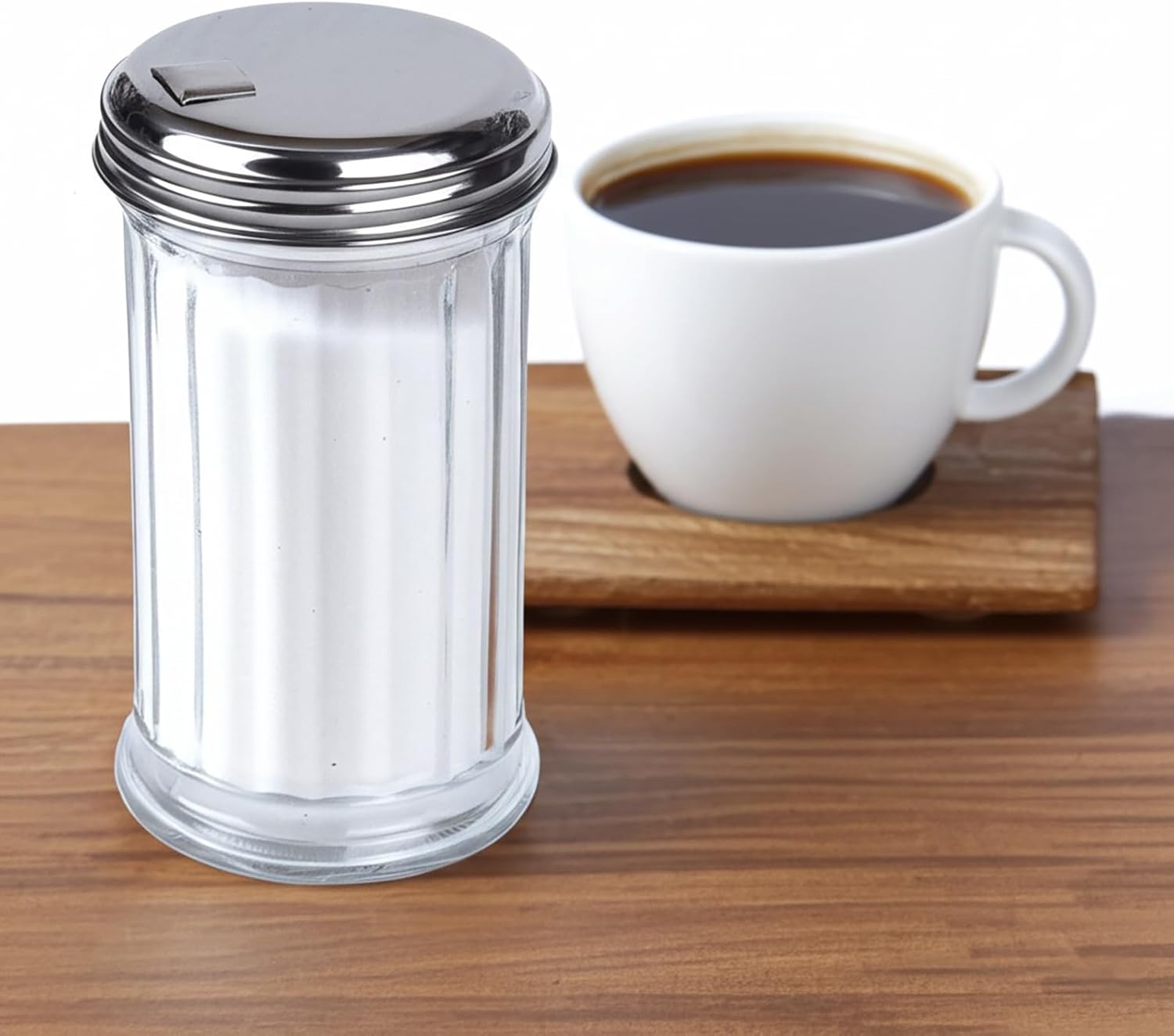 Sugar Bowl Glass Sugar Shaker Dispenser for Home Kitchen - Image 5