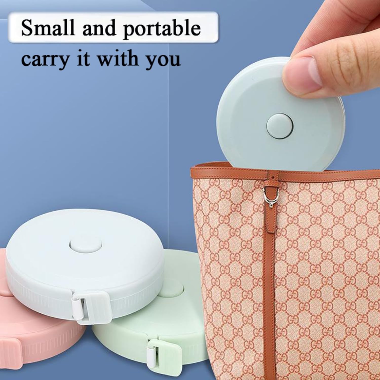 3 Pack Retractable Measuring Tape 150cm Double Sided Flexible for Body Measurements Sewing and Crafts - Image 4