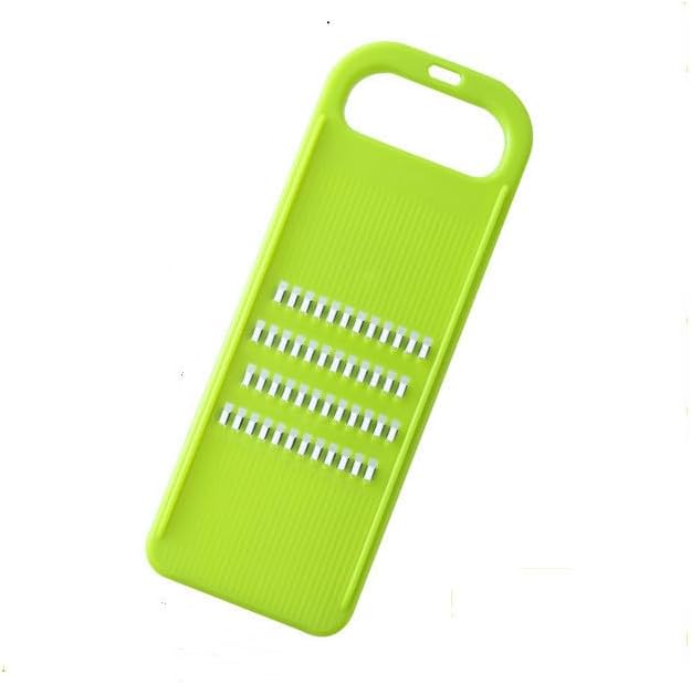 Green Multifunctional Stainless Steel Vegetable Julienne Grater with Anti-Slip Ergonomic Handle for Shredding Slicing Zesting Cheese Citrus - Image 1