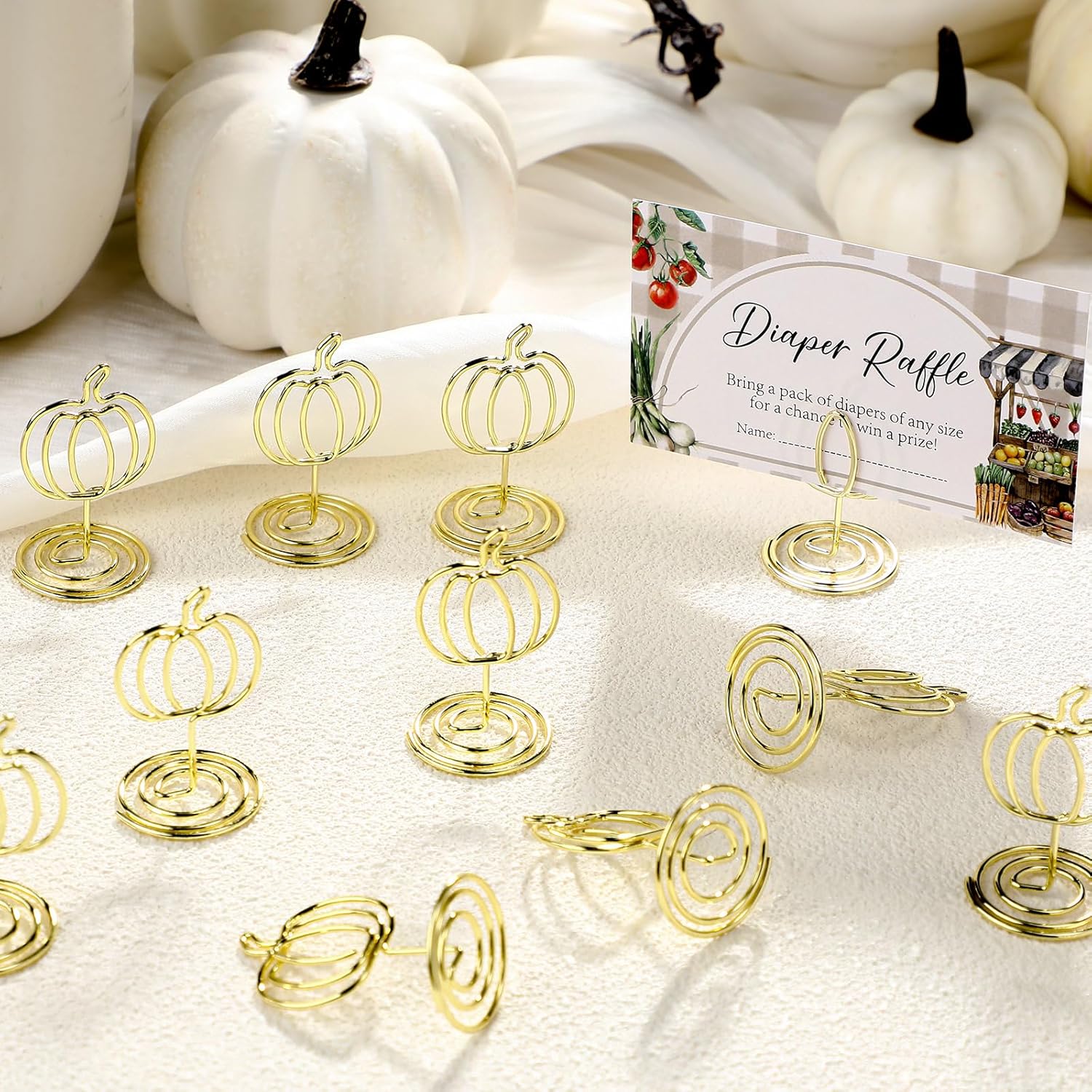 30 Pack Gold Pumpkin Table Decorations 5cm - Autumn Festival Ornaments - Image 4