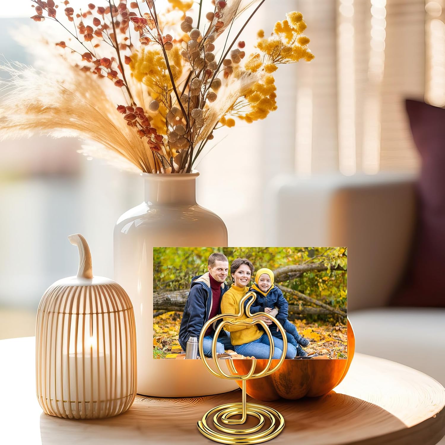 30 Pack Gold Pumpkin Table Decorations 5cm - Autumn Festival Ornaments - Image 6