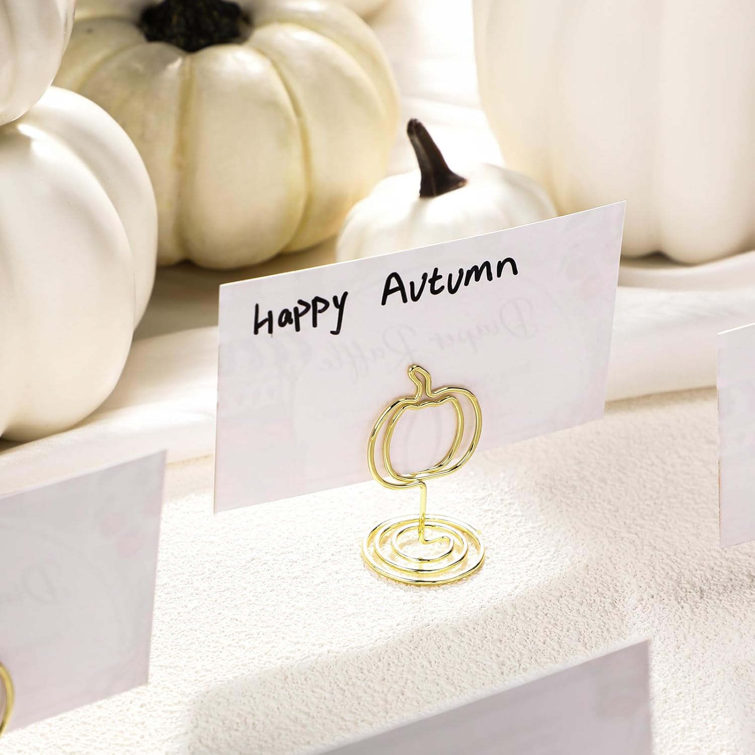 30 Pack Gold Pumpkin Table Decorations 5cm - Autumn Festival Ornaments - Image 7