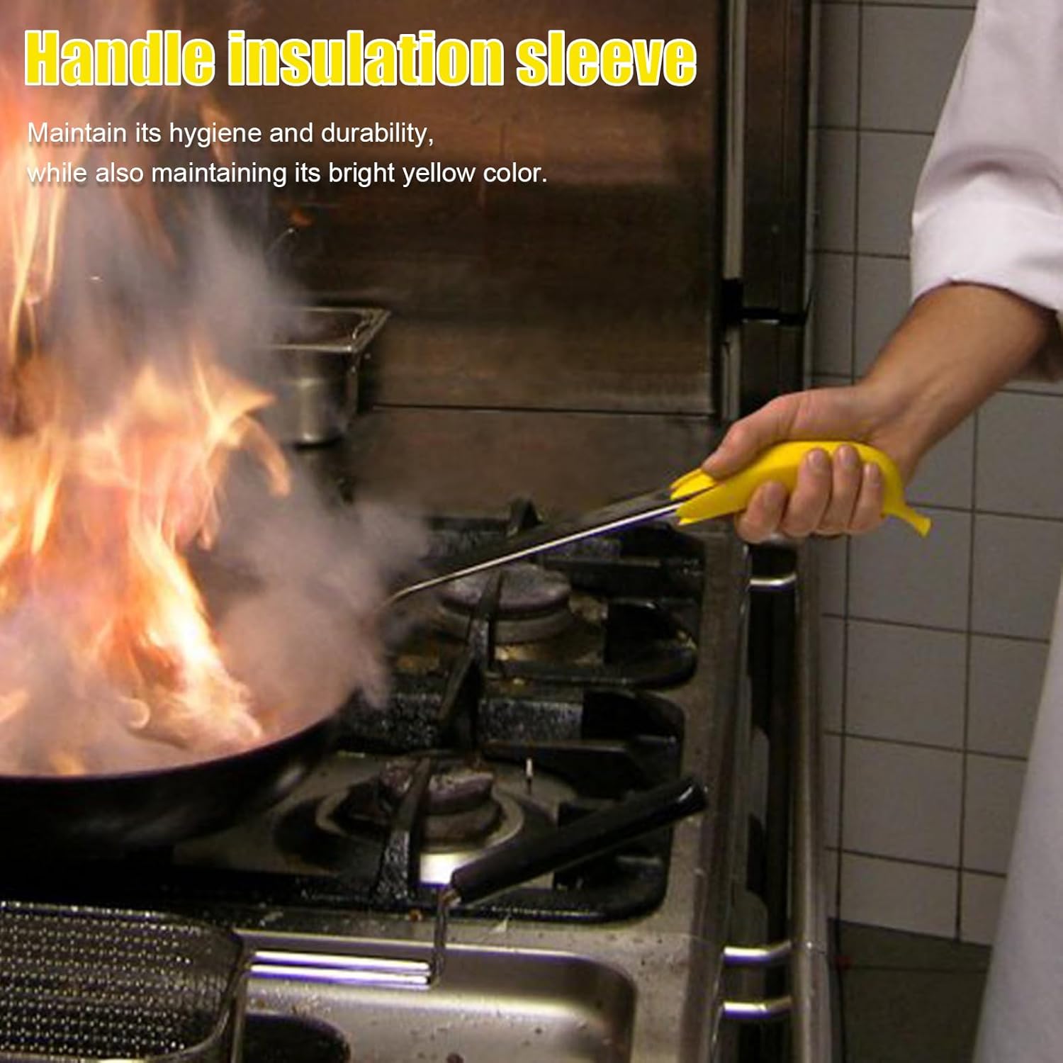 Yellow Banana Shaped Silicone Oven Mitts 1 Piece Heat Resistant Up to 240°C Scratch Resistant Suitable for Cast Iron Cookware Pans Dishwasher Safe - Image 5