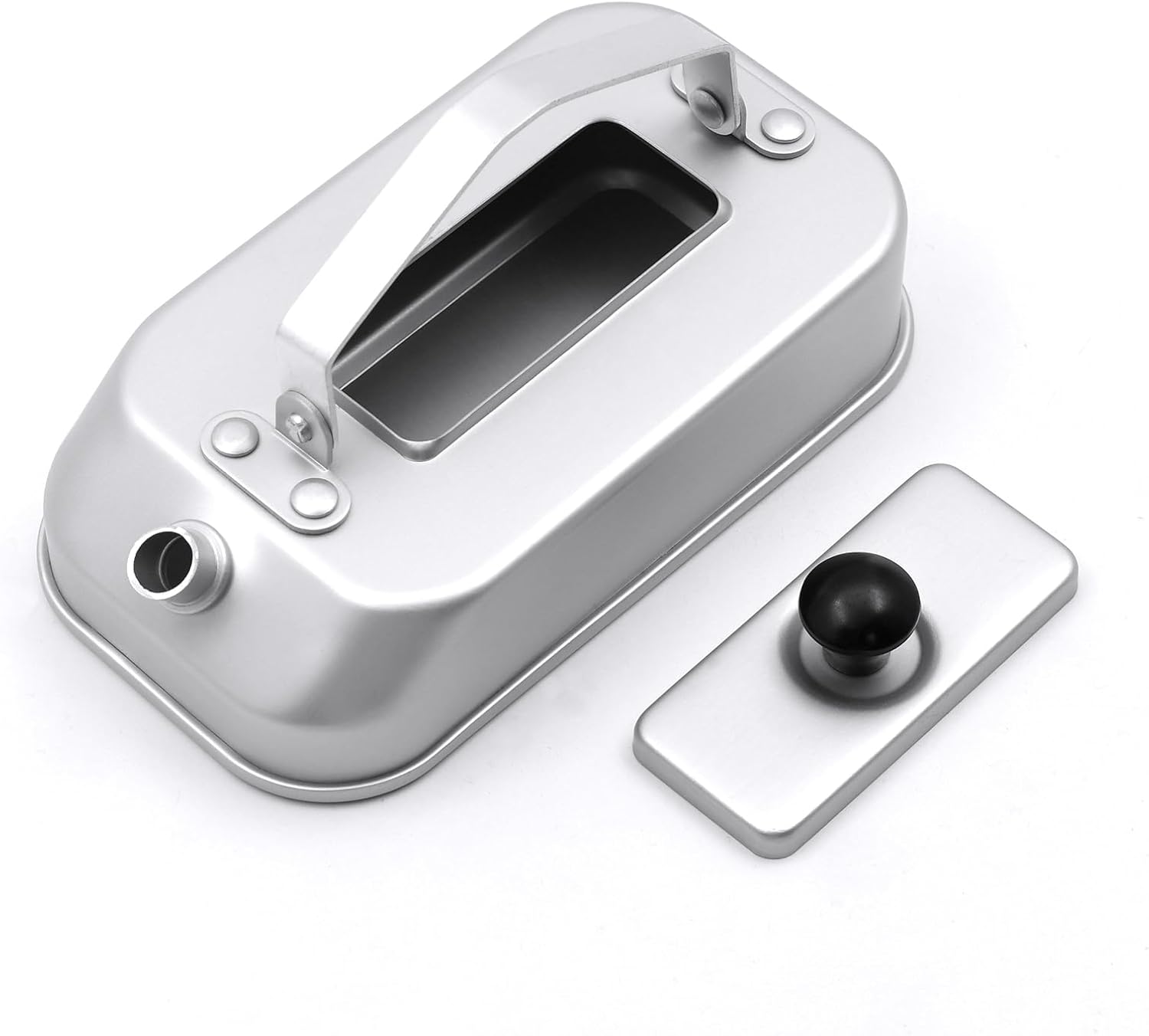 300ml Silver Aluminium Lightweight Camping Water Bottle for Outdoor Activities Hiking Backpacking Campfires - Image 4