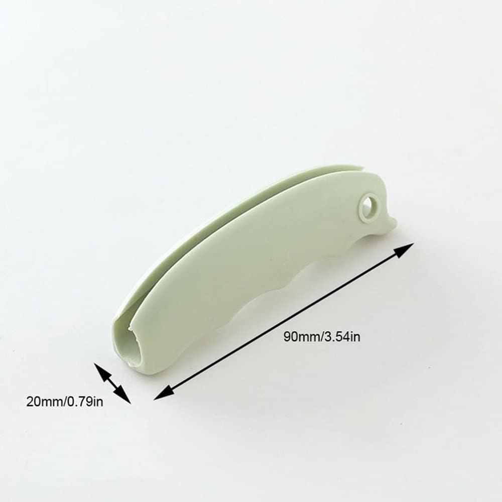 3-Piece Shopping Bag Handles Set - Blue Green Pink - Soft Padded Silicone Grips with Keyhole - Anti-Slip Comfortable Kitchen Gadget for Easy Shopping - Image 6