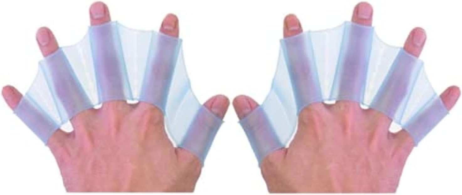 Silicone Swim Fins - Blue - 1 Pair - Ideal for Snorkeling - Comfortable Silicone Swimming Equipment - Image 1