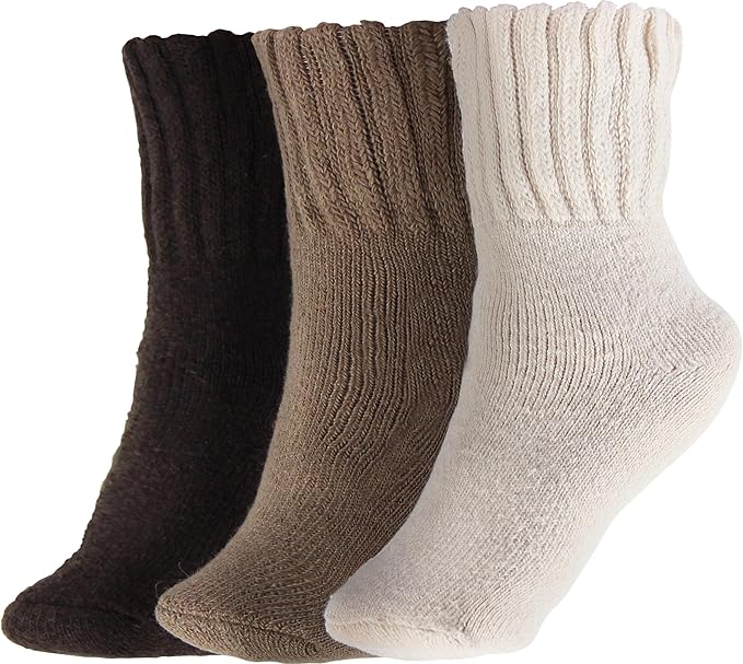 5-Pack Women's Winter Warm Home Socks Comfortable Soft Non-Slip Cozy Thermal Socks - Image 1
