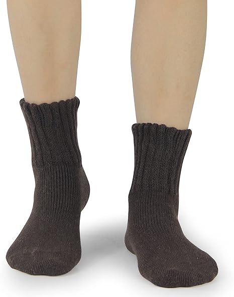 5-Pack Women's Winter Warm Home Socks Comfortable Soft Non-Slip Cozy Thermal Socks - Image 5