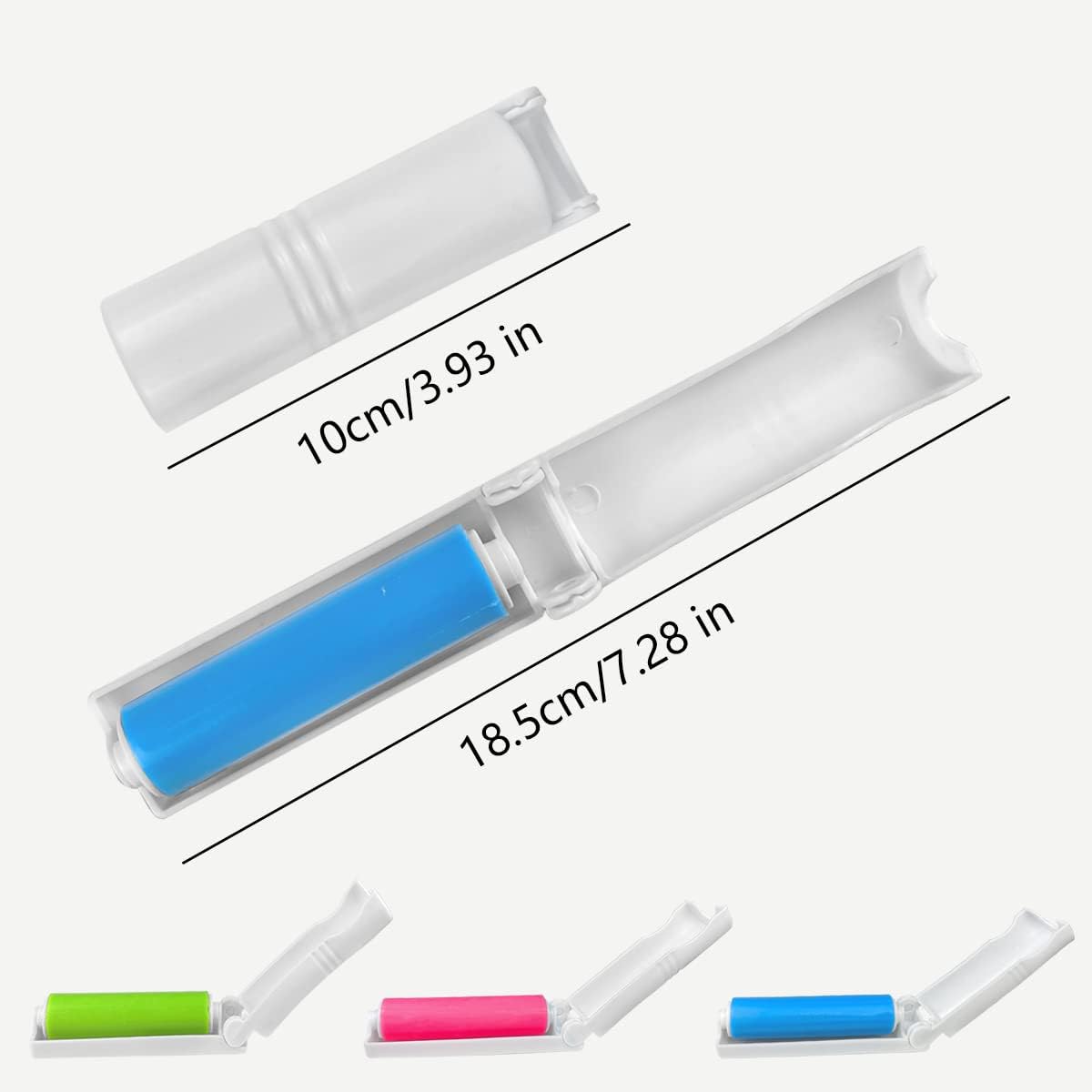 3 Pack Reusable Washable Silicone Pet Hair Remover Roller for Clothes Furniture Carpets - Effective Lint and Fur Removal Tool - Image 2