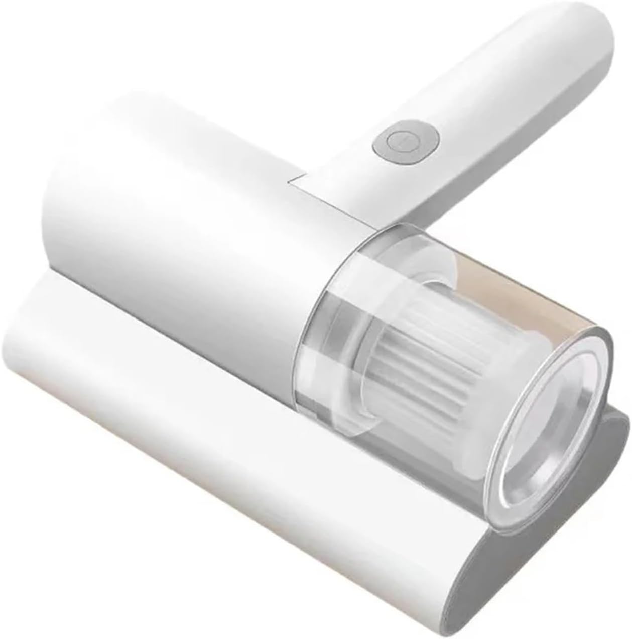 1200mAh Cordless Handheld Vacuum Cleaner White Compact Portable for Mattress Pillow Clothes Sofa Carpet Cleaning - Image 1