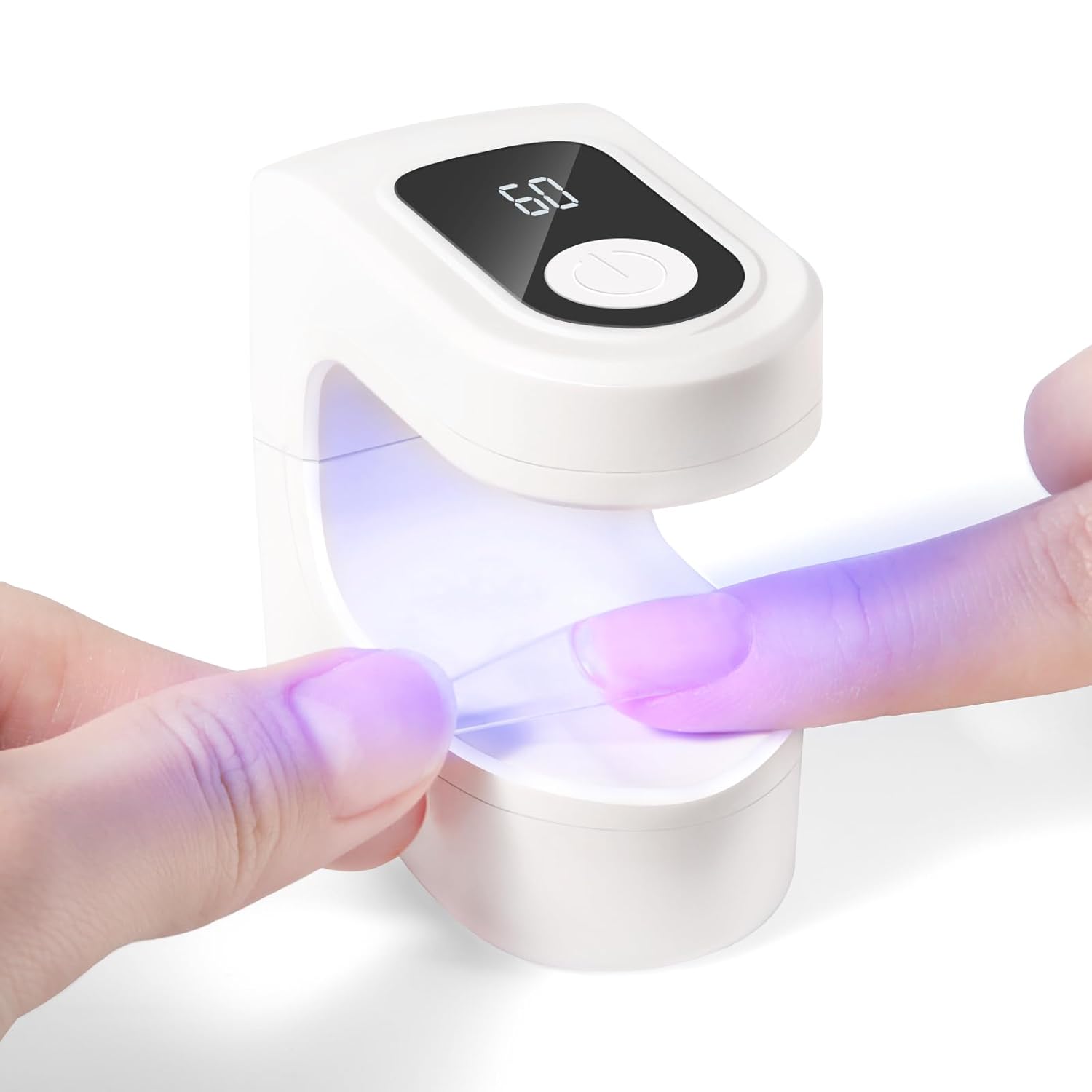 LED UV Nail Lamp with Timer and Display Multi-color Gel Nail Dryer for Gel Polish - Image 2