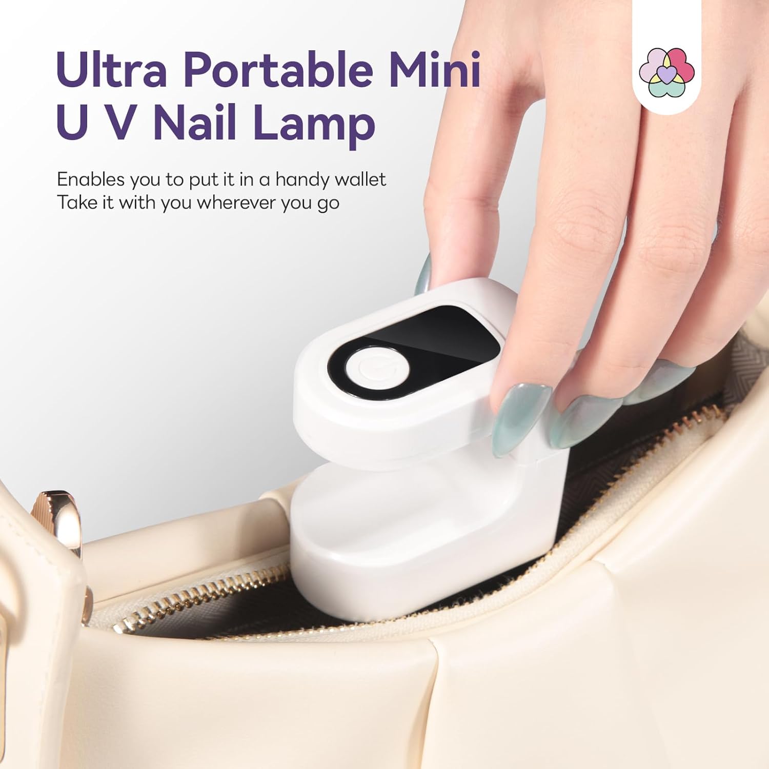 LED UV Nail Lamp with Timer and Display Multi-color Gel Nail Dryer for Gel Polish - Image 6