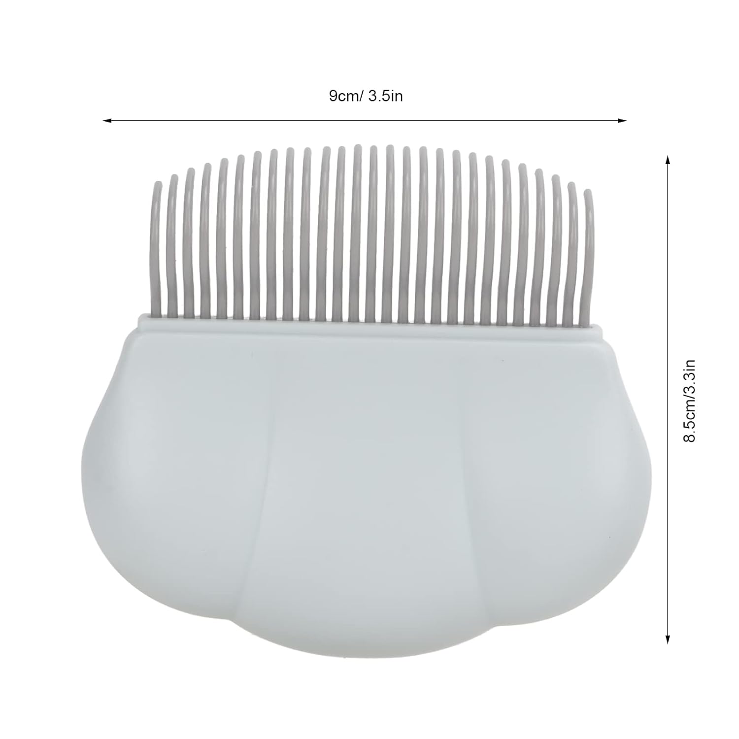 White Pet Hair Remover Brush for Dogs and Cats Anti-Shedding Grooming Tool - Image 2