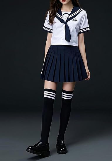 Women's Thick Stay Up Hold Up Striped Over Knee Casual Stockings - Image 5