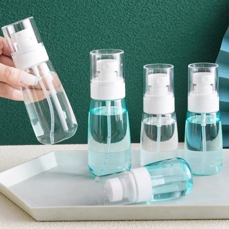 2 Pack 60ml Multifunctional Refillable Spray Bottles for Travel Makeup Plants Cleaning - Image 3