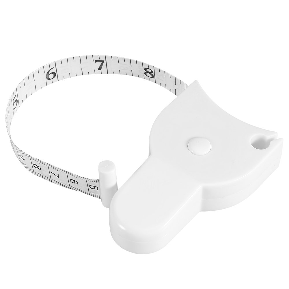 Retractable Measuring Tape Body Measure Sports Tape Measure Set White - Image 8