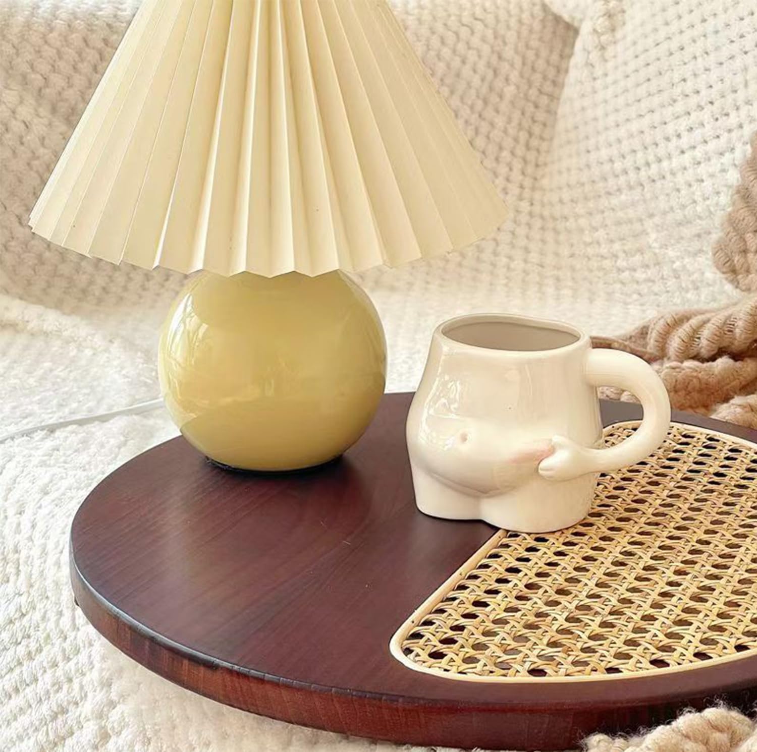 1 Piece 320ml White Ceramic Mug - Coffee Mug, Tea Mug, Water Cup - Suitable for Tea, Latte and Milk - Image 7