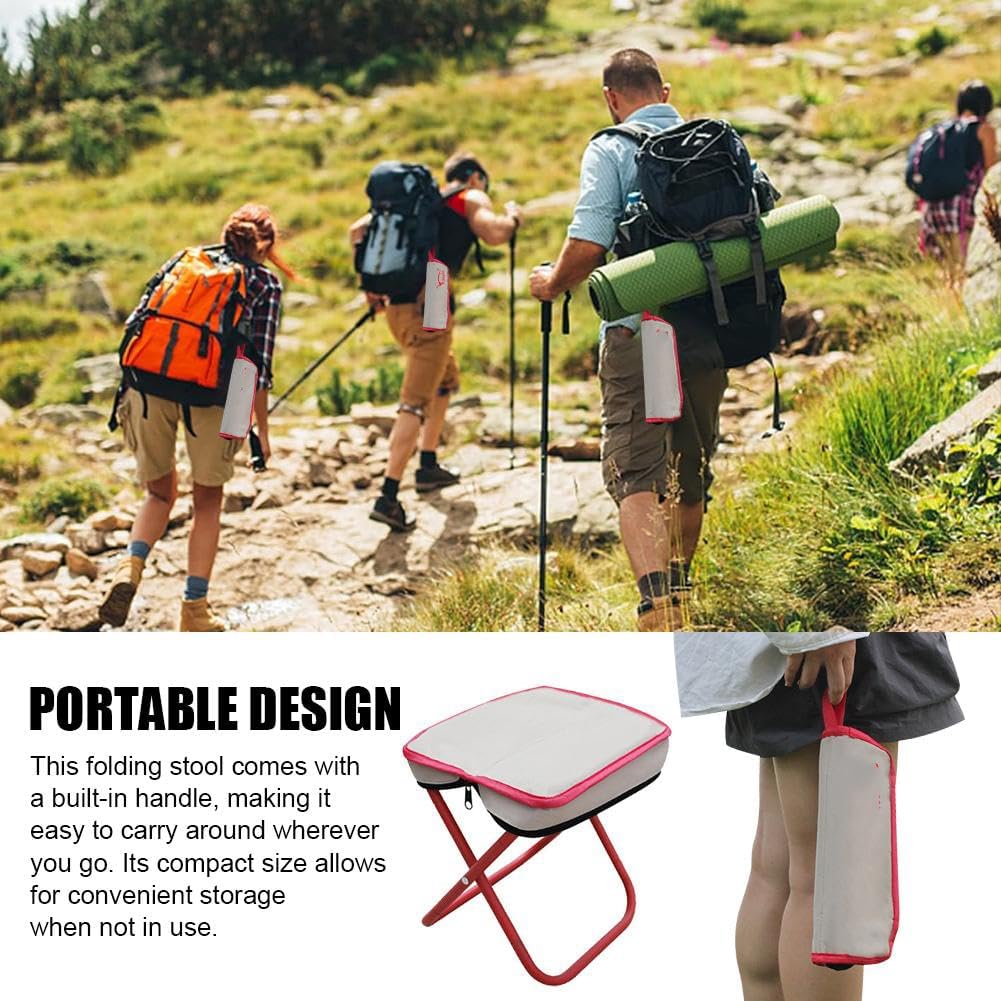 Folding Cane - 1 Piece - Hand Support Cane - Foldable Stool - Portable for Outdoor Camping Hiking Travel Sketching - Image 3