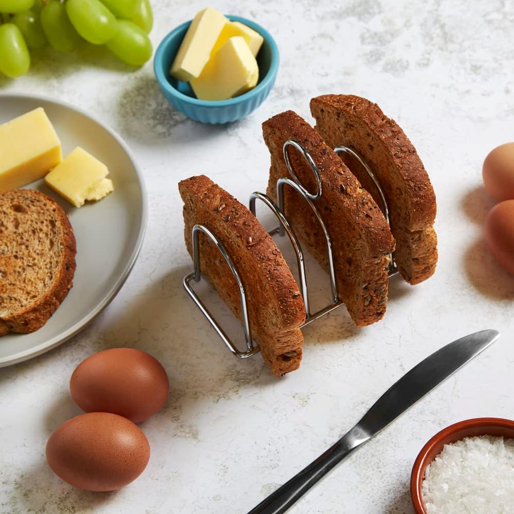6 Pack 13cmx14cmx7cm Bread Rack Kitchen Accessory for Home Outdoor Camping Picnics - Image 4