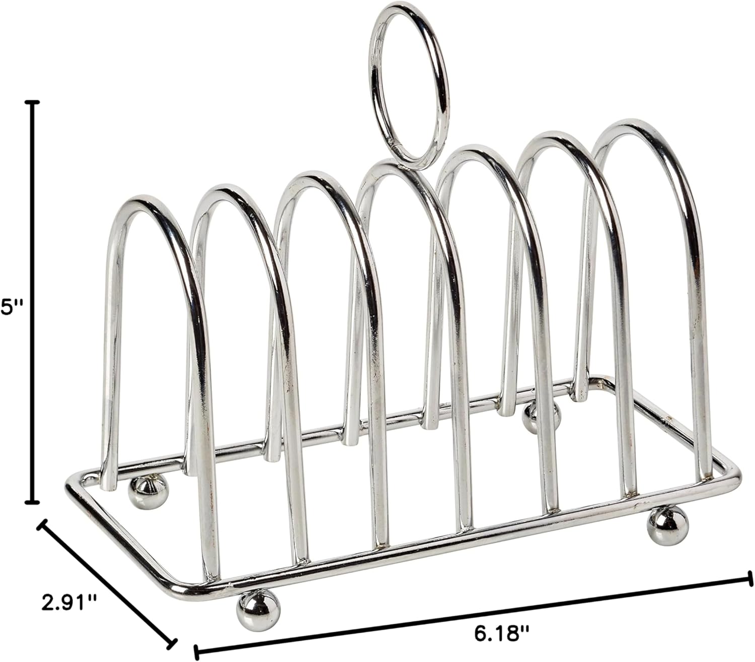 6 Pack 13cmx14cmx7cm Bread Rack Kitchen Accessory for Home Outdoor Camping Picnics - Image 6