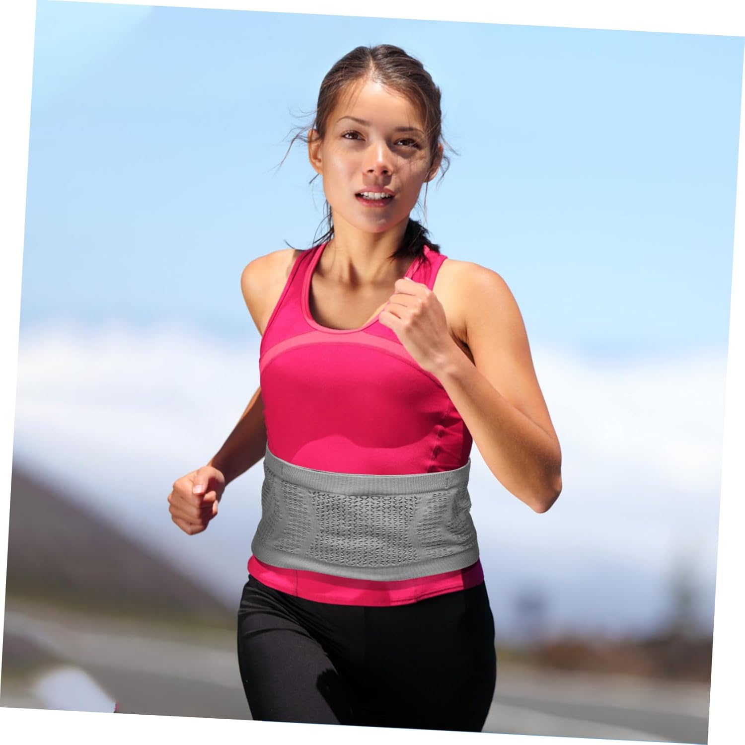 1 Piece Grey Unisex Lightweight Portable for Walking and Outdoor Activities - Image 4