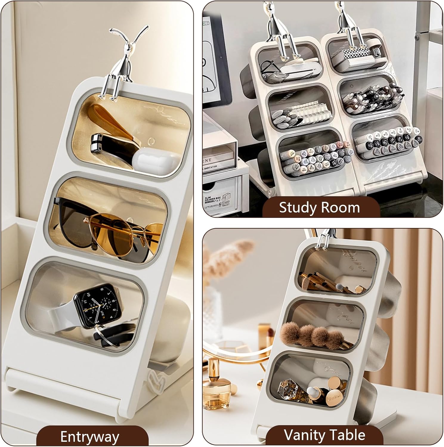 Slanted Design Coffee Capsule Holder 15.5x11.5x32CM Storage Organizer for Countertop Drawer Pantry - Image 5