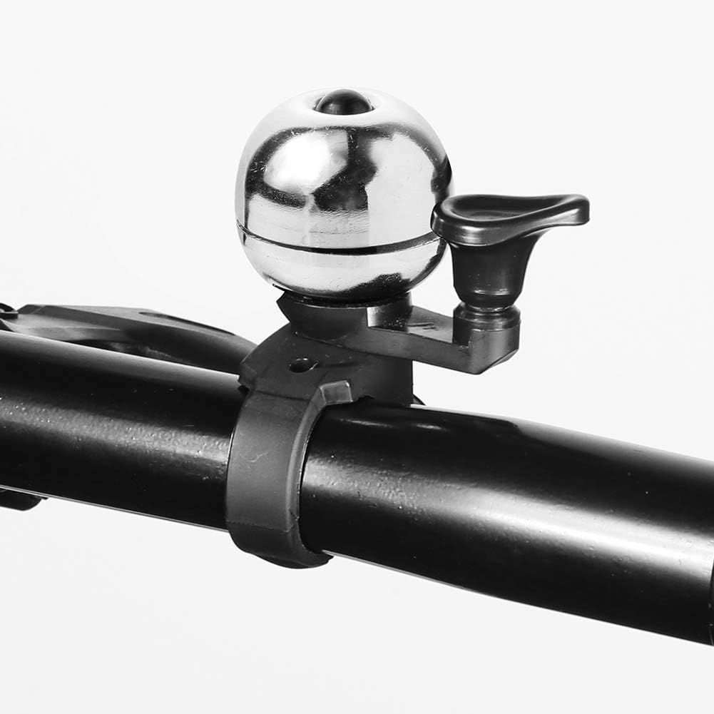 Silver Universal Bicycle Bell Waterdicht Suitable for Adult and Kids Bikes Bike Accessories 1 Piece - Image 2