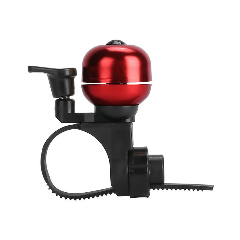Loud Universal Bicycle Bell - Waterproof with Clear Sound - Suitable for Adults & Kids - Red - Set of 1 - Image 1