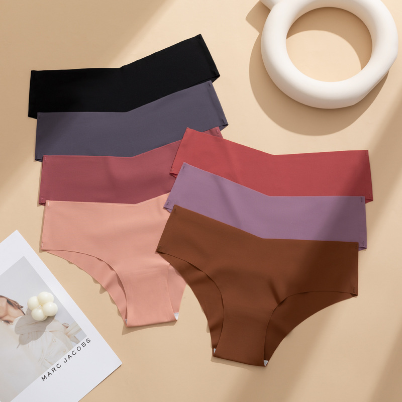 7-Pack Women's Plain Color Briefs Lingerie Underwear Size L - Image 2