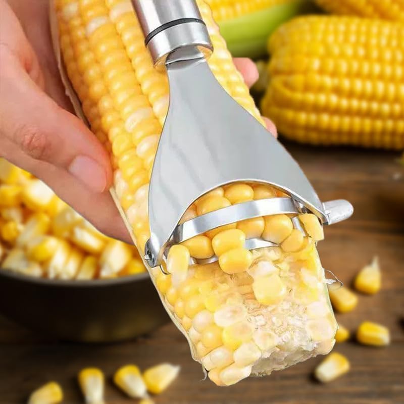 Stainless Steel Corn Kernel Peeler Tool Fast Corn Separator Maize Granulator Efficient Kitchen Gadget - Image 2
