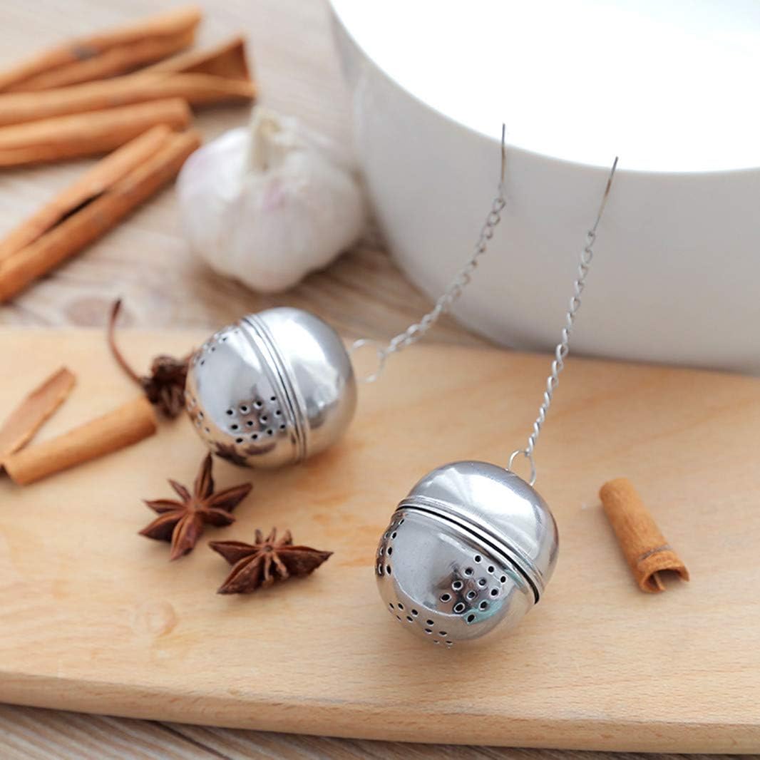 2 Pack Stainless Steel Tea Strainer Extra Fine Mesh for Loose Leaf Tea - Image 4