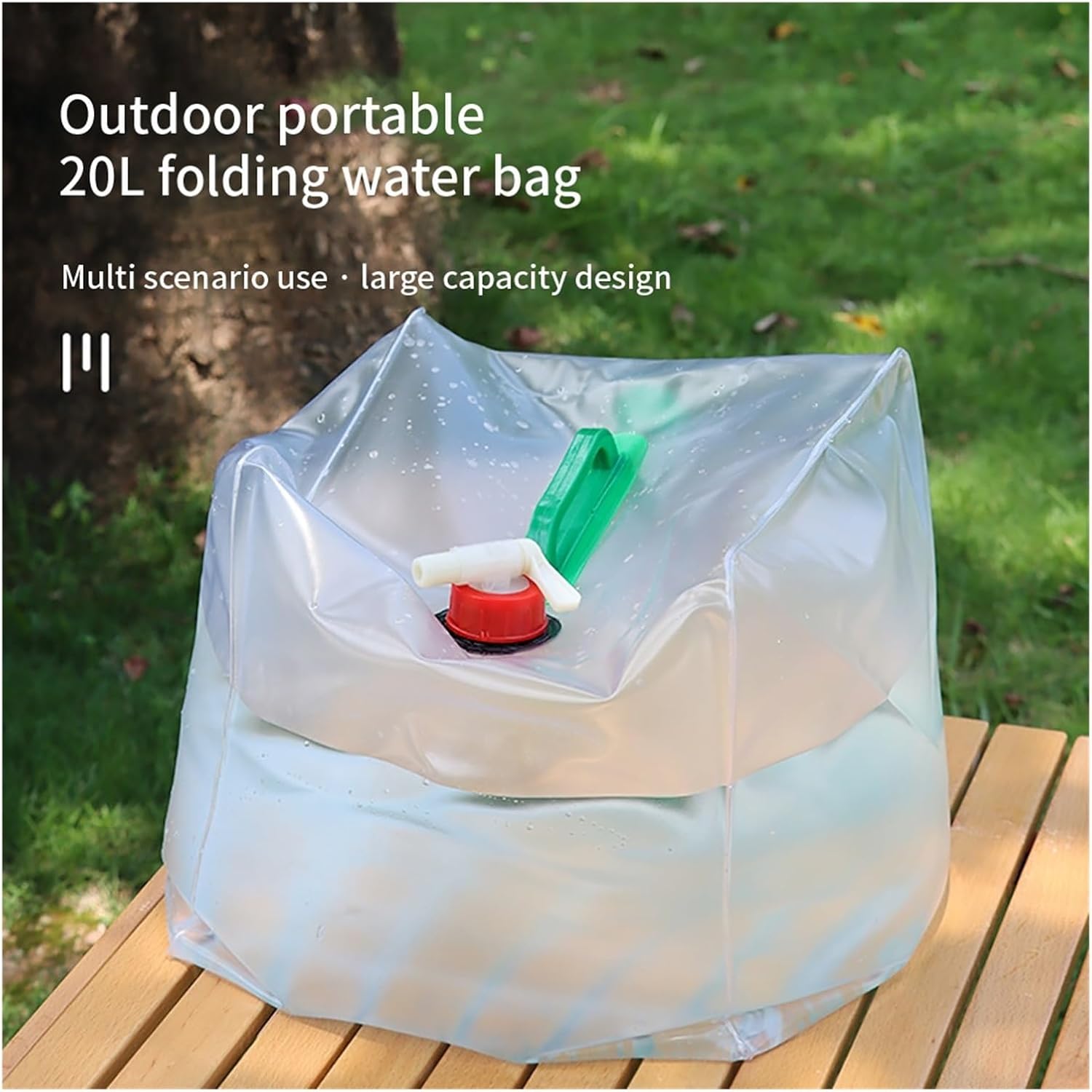 20L Collapsible Jerrycan Water Storage Container for Camping Outdoor Activities - Image 4