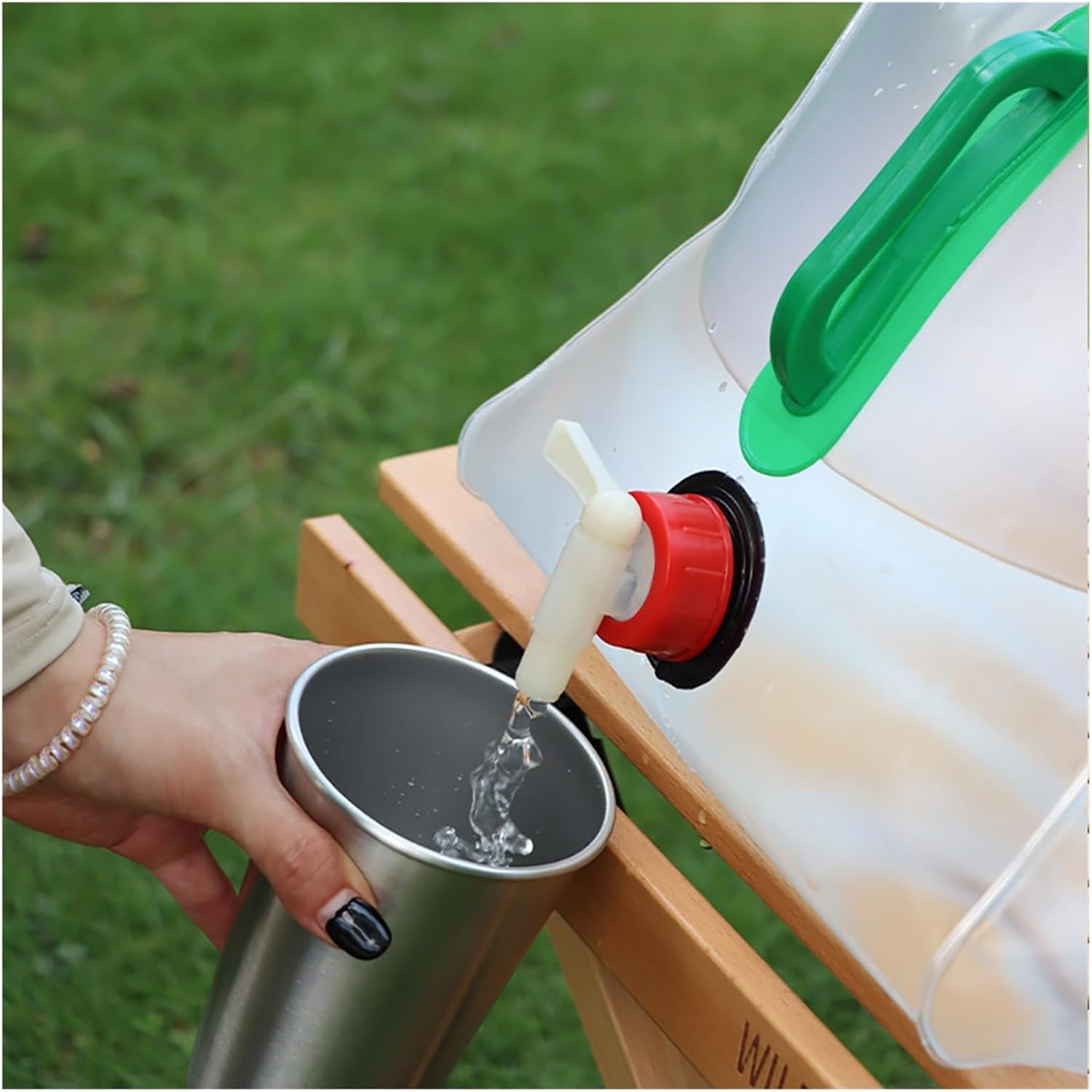 20L Collapsible Jerrycan Water Storage Container for Camping Outdoor Activities - Image 6
