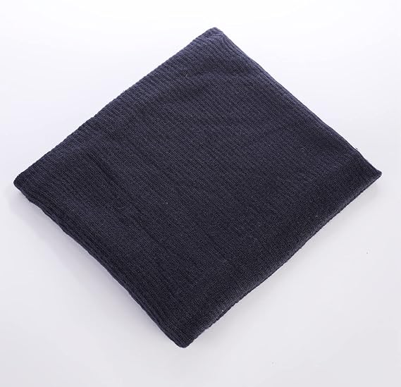 Fleece Scarf Winter Sports Warmth Unisex White One Piece - Image 5