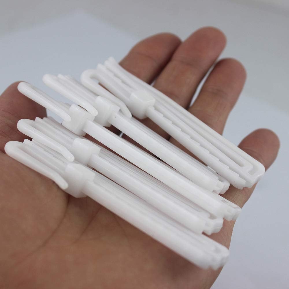 30 Pack 85mm White Curtain Hooks Window Decoration Accessories - Image 6