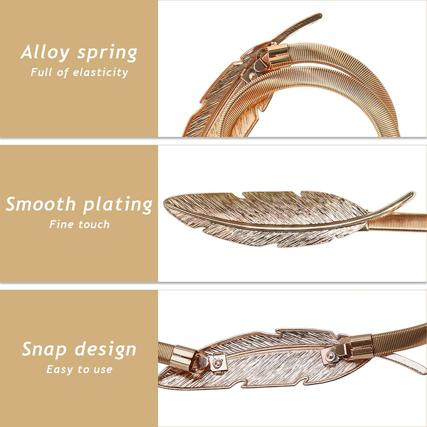 4 Pack Curtain Ties Gold Decorative Window Accessories for Hanging Curtains - Image 2